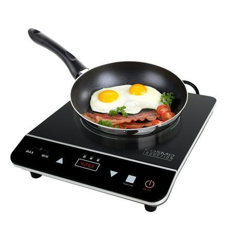 Cosmo  1800-watt Induction Cooktop with Rapid Heating and Safety (Best Rated Induction Cooktop)