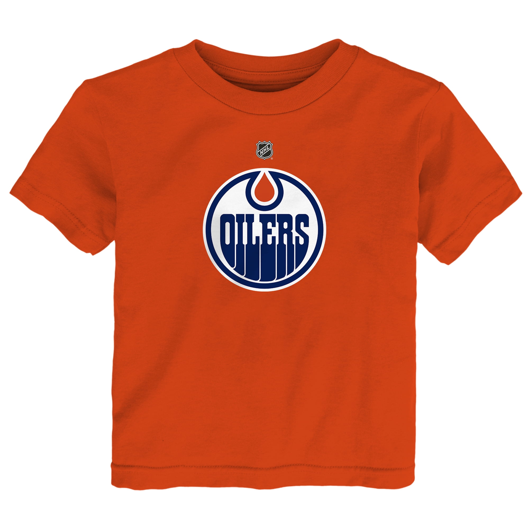 Infant Outerstuff Orange Edmonton Oilers Primary Logo T-Shirt