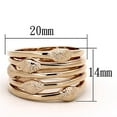 thumbnail image 2 of Rose Gold Brass Ring with No Stone for Women Style LOA899, 2 of 2