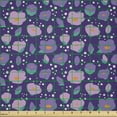 thumbnail image 2 of Ambesonne Lavender Color Fabric by the Yard Microfiber, Lilac Flowers Spring, 2 Yards, Quartz Soft Pink, 2 of 2