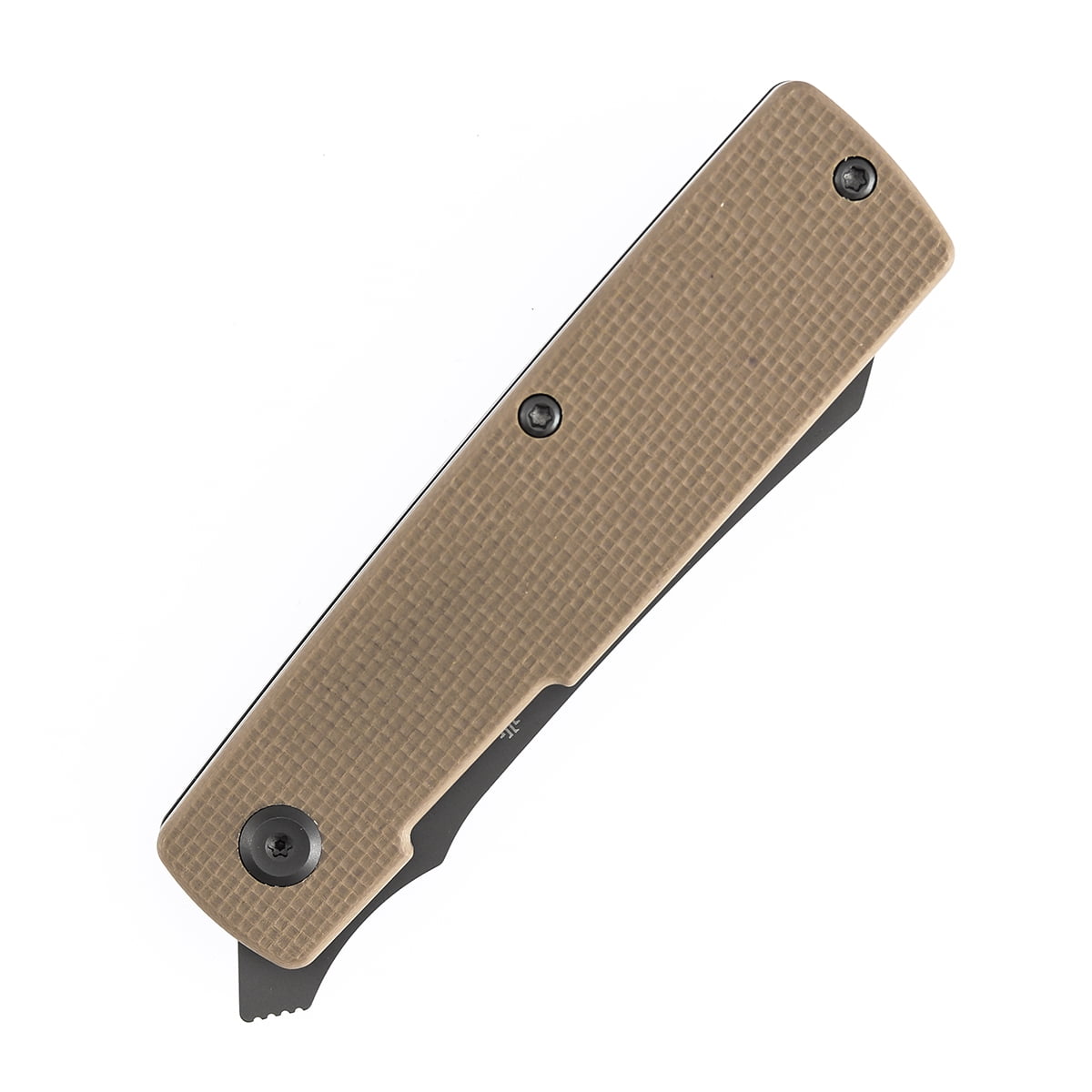 Tenable Higonokami Folding Pocket Knife,3.02'' Gray Coating D2 Blade,Light Sand G10 Handle,B2135A5