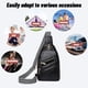thumbnail image 4 of Bolso bandolera de piel vintage, moderno, de piel suave, estilo informal, para uso diario, portátil, ideal para viajes urbanos. Blahzhy, 4 of 9