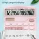 thumbnail image 5 of 12-Digit Desktop Calculator with Large LCD Display, Solar & Battery Dual Power for Home, Office, and Basic Business Use, 5 of 5
