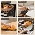 thumbnail image 6 of 2 Pcs Funny Kitchen Towels,Orange Halloween Bats Microfiber Dish Towels,Kitchen Tea Towels,Kitchen Towel Set (18" X 26"), 6 of 7
