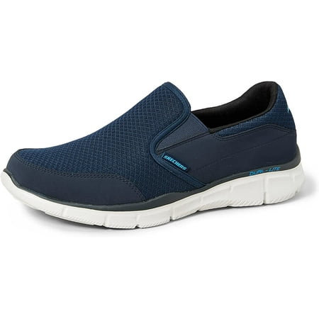 

Skechers Sport Men s Equalizer Persistent Slip-On Sneaker Navy 13 M US