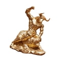 thumbnail image 4 of Estatua de pelea de oso toro, decoración de escritorio, obra de arte coleccionable, centro de mesa de resina, 4 of 9