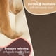 thumbnail image 3 of Friends Forever Cama grande para perro, sofá ortopédico para perro, colchón de espuma viscoelástica, sofá cama calmante para perro, almohada con borde de pared, forro resistente al agua, funda lavable, 3 of 5