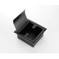thumbnail image 4 of Porte-rouleau de Toilette en Acier Inoxydable Encastré Noir Mat, 4 of 4