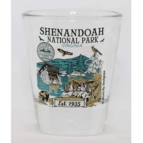 Shenandoah Virginia National Park Series Collection shot glass