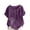 Purple, variant on Vmvidoty Crew Neck Cotton Linen Blouses for Women Dressy Casual Tops Summer Short Sleeve Shirts Fashion Clothes Purple XXXL