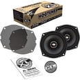 thumbnail image 3 of Hogtunes 352-XLF Altavoces frontales de alto rendimiento de la serie XL de 5.25 pulgadas con parrill, 3 of 10