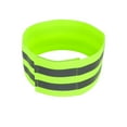 thumbnail image 6 of Unique Bargains 8pcs Reflective Bands Arm Armbands High Visibility Night Cycling Riding Reflector Tape Straps, Green, 6 of 8