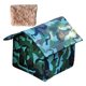 thumbnail image 1 of Cojín ligero de esponja multiusos para casa de mascotas, accesorios, decoración, Verde M, 1 of 9