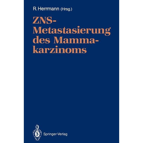 Zns-Metastasierung Des Mammakarzinoms, (Paperback)