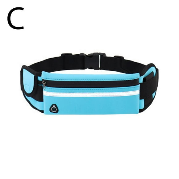 Sac de Taille Course Multifonctionnel Sport Ajusté Entraînement Physique Marathon Sac de Taille pour Téléphone Portable Hommes et Femmes Sac de Bouteille d'Eau Imperméable Sac de Cyclisme