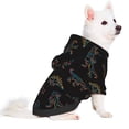 thumbnail image 2 of Balery Neon Dinosaur Sudadera con Capucha para Perros Pequeños – Ropa para Mascotas, Disfraz para Perros y Gatos, Ideal para Fiestas y Cosplay-Medium, 2 of 7