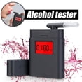 thumbnail image 3 of Portable LCD Digital Backlight Breath Analyzer Alcohol Tester with 5 Mouthpieces, 3 of 10