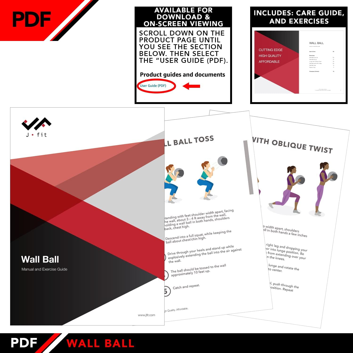 JFIT Wall Ball