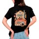 thumbnail image 3 of Camiseta de manga corta, 100% algodón, estampado a doble cara, unisex, cuello redondo, 3 of 7