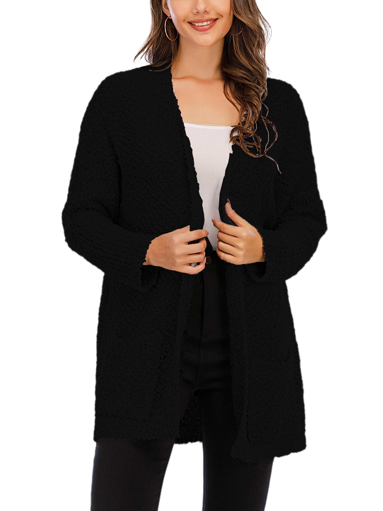 open front sweatshirt