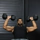 thumbnail image 4 of Titan Fitness Mancuernas Hexagonales de Goma Juego de Pares de 55 LB-100 LB, Pesas Libres Hexagonales Resistentes a Rollos, 4 of 8