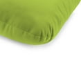thumbnail image 3 of Jordan Manufacturing Sunbrella 74" x 22" Canvas Macaw Green Solid Rectangular Outdoor Chaise Lounge Cushion with Ties and Hanger Loop, 3 of 11