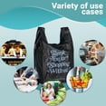 thumbnail image 3 of Chocolate Thank You Plastic Bags, T-Shirt Style Carry-Out, 700 Count, 12 x 6 x 22 in, 3 of 7