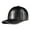 Black, variant on Baseball Caps Genuine Leather Hats For Men Dad Hat Adjustable Autumn Winter Black Brown Male Snap-back ,Fashion