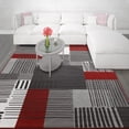 thumbnail image 1 of BY COCOON 8'x10' Area Rugs | Area Rugs For Living Room Carpet For Bedroom Washable Rug (240 Cm x 310 Cm Red Rug), 1 of 1