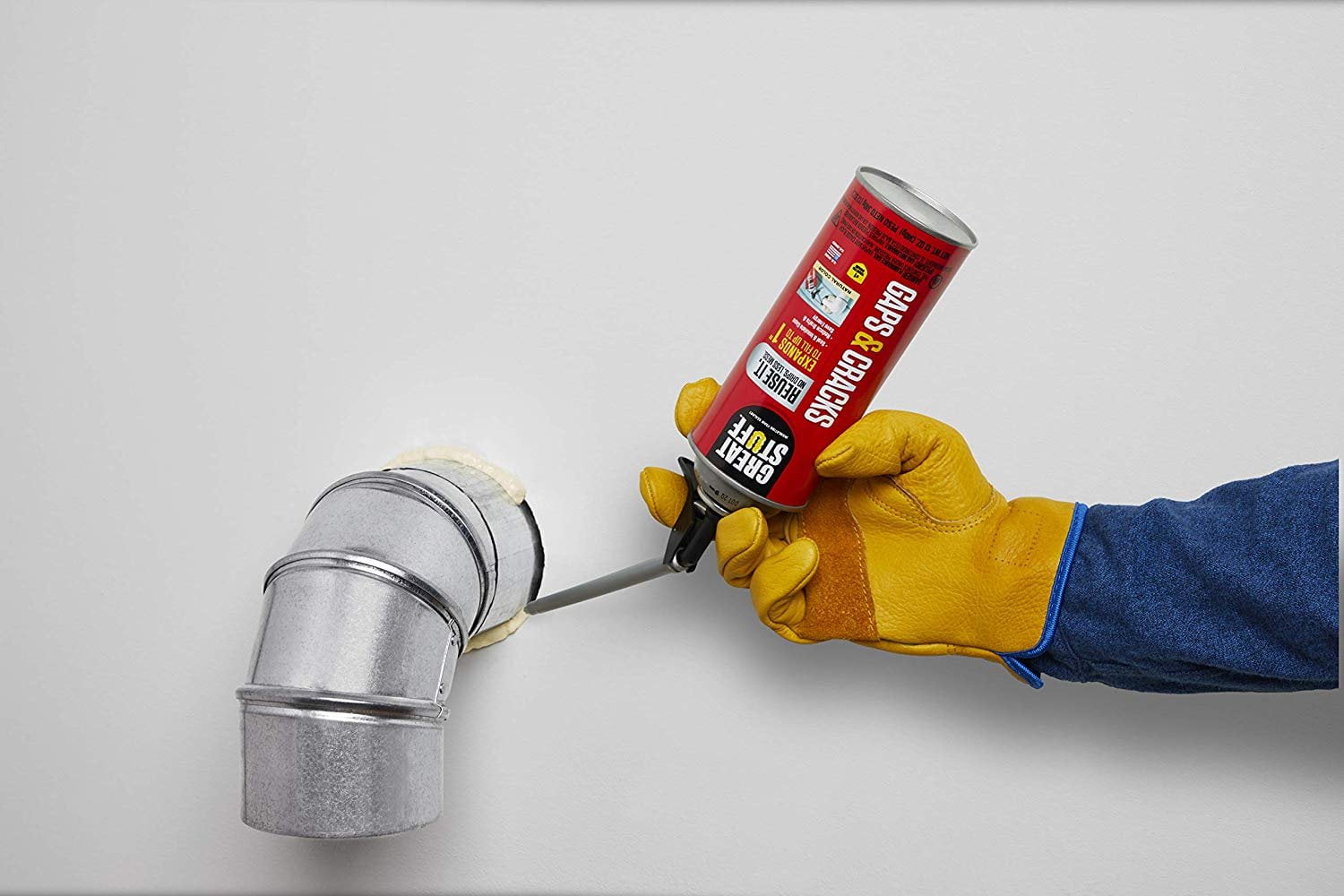 Great Stuff Smart Dispenser Expanding Foam Sealant, Gaps & Cracks, 12 oz