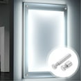 thumbnail image 1 of CRILSTYLEO 6 Sets Floating Frame Hardware Easy Installation Silver Brackets For Photo Frames, 1 of 6