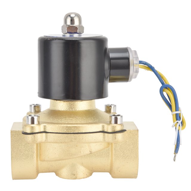 Dispositivo de control de diafragma de acción directa de latón, válvula solenoide normalmente cerrada, 25mmAC220V