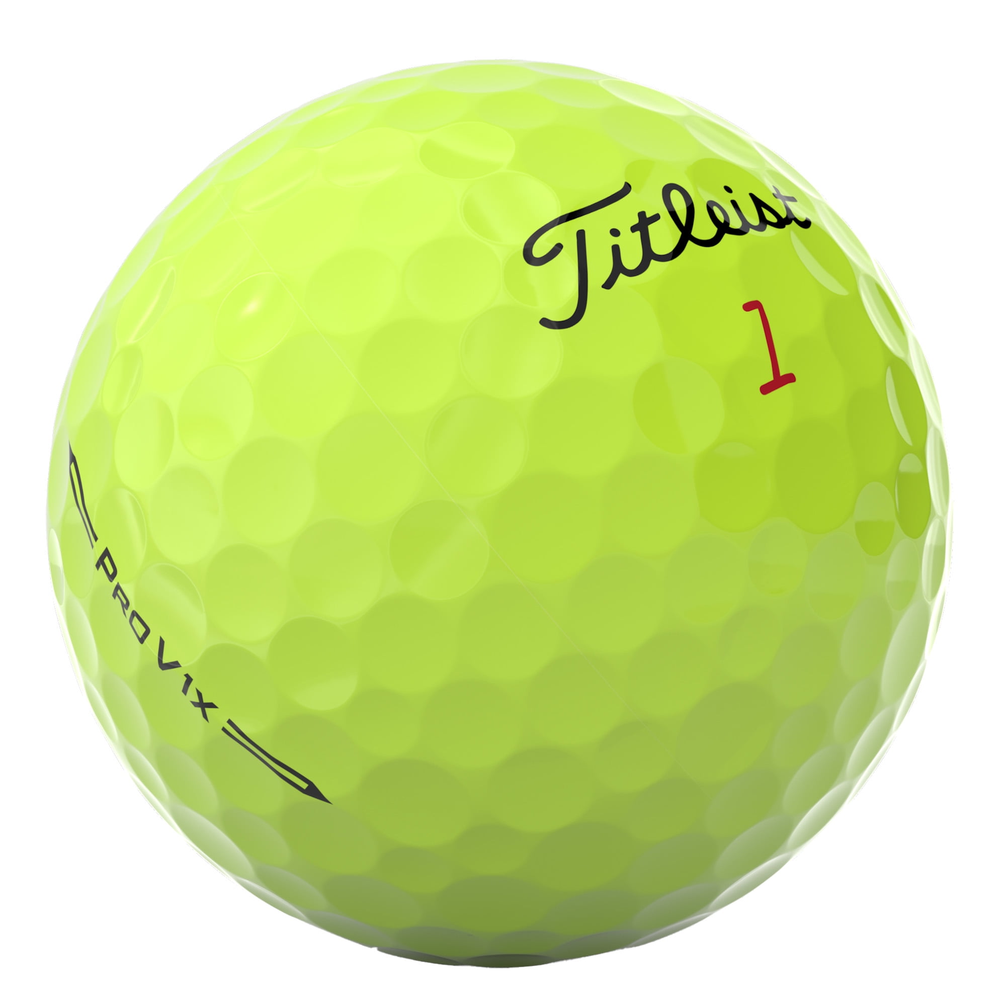Titleist V1x Yellow Golf Balls High Flight, Precise Spin, Longer Distance, 2023