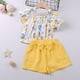 thumbnail image 1 of Ropa para niñas, ropa de verano para niñas pequeñas, trajes de 2 uds, ropa para niños, chándal para niñas, ropa para niños Tan Jianjun unisex, 1 of 2