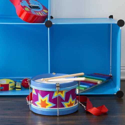 Hey! Play! 7-Piece Toy Drum Set