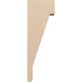 thumbnail image 3 of 5"W x 10"D x 30"H Thin Burlington Rough Cedar Woodgrain TimberThane Corbel, Primed Tan, 3 of 6