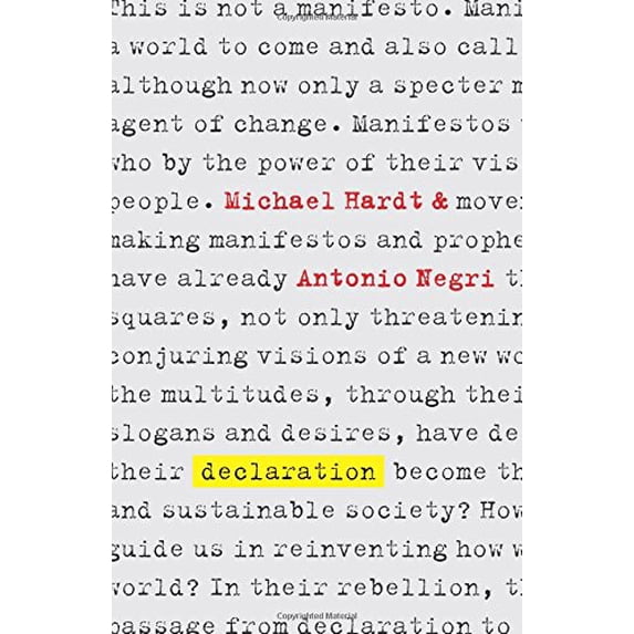 Pre-Owned Declaration Paperback