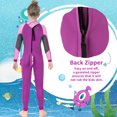 thumbnail image 5 of Wetsuit for Kids,2.5mm Neoprene Full Body Diving Suits Cartoon Long Sleeve Thermal Toddler Wetsuits for Surfing Snorkeling Swim, 5 of 7