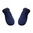thumbnail image 2 of Naierhg Thermal socks 1 Pair Slipper Sock Comfortable Fine Craftsmanship Breathable Large Size Winter Lazy Sock Shoes for Home Navy Blue, 2 of 8