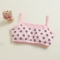 thumbnail image 5 of LYMAYTER Kids Girls Underwear Teenagers Comfortable Tanks Bras Toddler Summer Printed Sports Underwear for 7-12 Y, 5 of 10