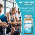 thumbnail image 3 of BBEEAAUU Magnesium Glycinate 500mg per Serving, Dietary Supplement for Muscle, Heart, Nerve and Bone Support, 120 Capsules, 60 Days Supply, 3 of 6