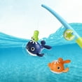 thumbnail image 2 of Ensemble de Jouets de Pêche Magnétique 3 Pcs Baignoire Jeu de Pêche Jouet à Remonter Canne à Pêche Jouet, 2 of 10