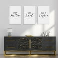 thumbnail image 3 of Inspirational Wall Decor Stay Positive,Work Hard,Make it Happen Wall Art Set of 3,Inspirational Prints,Work Hard Sign for Office Decor, Dorm decor Motivational Wall Decor Positive Gifts 12"x16", 3 of 6
