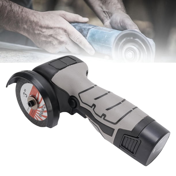 Kit De Amoladora Angular Inalámbrica, Máquina De Corte Portátil Con Batería De 28 000 Rpm Y Diseño Ergonómico Pequeña Amoladora Angular Eléctrica Versátil