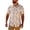 Light Pink, variant on Mens Hawaiian Shirt Short Sleeve Floral Print Button Down Lapel Top Casual Loose Summer Seaside Holiday Beach Shirts for Men Light Pink XL