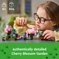 thumbnail image 4 of LEGO Minecraft The Cherry Blossom Garden Building Toy - Gift for Christmas - Video Game Toy for Kids, Boys & Girls, Ages 8+ - W/ 2 Minifigures & More - Minecraft Toy for Kids - 21260, 4 of 9