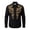 Y418 Black, variant on Curuila Child Kids Boys Shirt Button Down Cowboy Print Lapel Long Sleeve Fashionable Soft Tops Black Size 4-5 Years