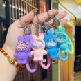 thumbnail image 4 of Yasu Rabbit Key Fob Ornamental Non-fading Lovely Cartoon Zodiac Bunny Key Ring Pendent Ornament, 4 of 4