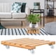 thumbnail image 5 of Soporte De Flores En Movimiento, Carrito Para Macetas, Patio Grueso Para Invernaderos, Patios, Balcones, Oficina, Dormitorio YLSHRF Flower Pot Rolling Tray, 5 of 8