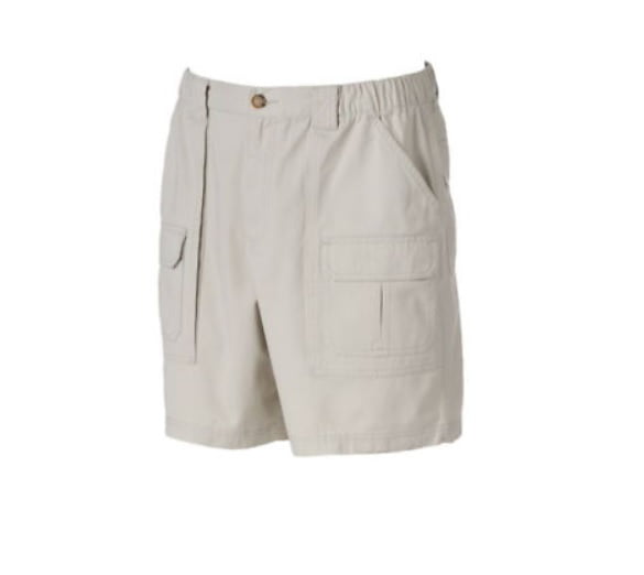 NEW Men's Relaxed Fit CROFT & BARROW Big & Tall Side-Elastic Cargo Shorts Sizes